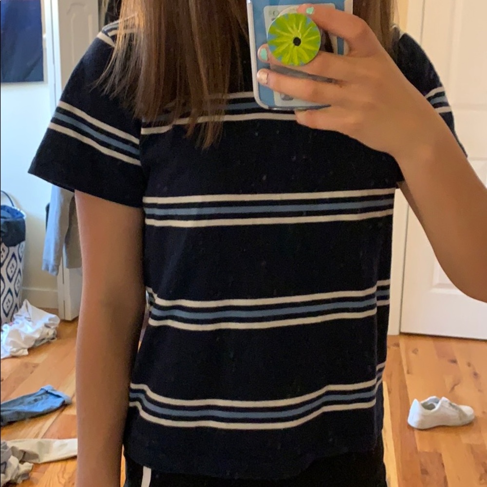Brandy Melville Striped Tee - Picture 3 of 4